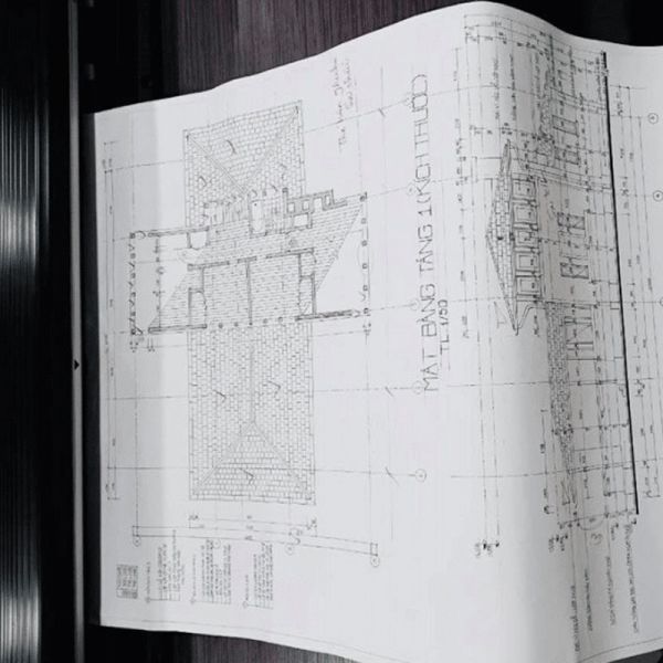 In bản vẽ CAD khổ lớn